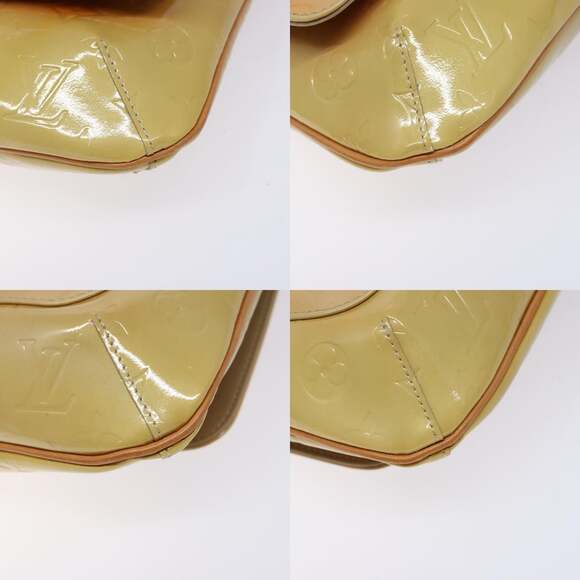 LOUIS VUITTON Monogram Vernis Thompson Street Bag Beige M91301 - Picture 10 of 13